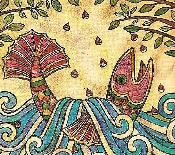  Picture of the Salmon of Knowledge in Irish mythology parallels the vishaps’ aquatic symbolism, linking water, wisdom, and ritual across regions.