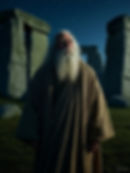 AI Picture of a Neolithic Astronomer Priest