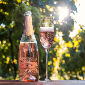 Garrafa de vinho Floratta, da Garibaldi