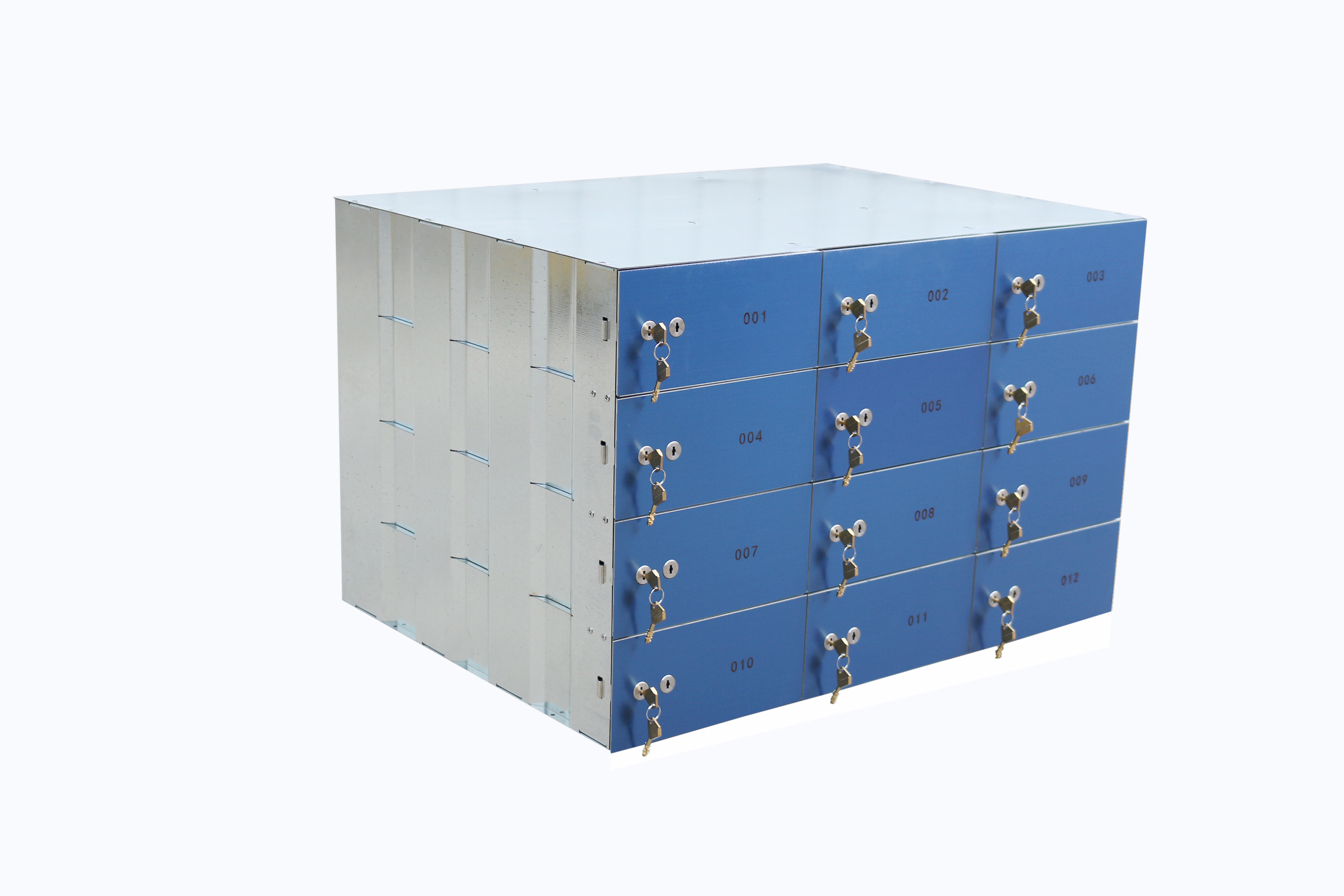 Blue  Safe Deposit Box  Manufacturer Direct Sale