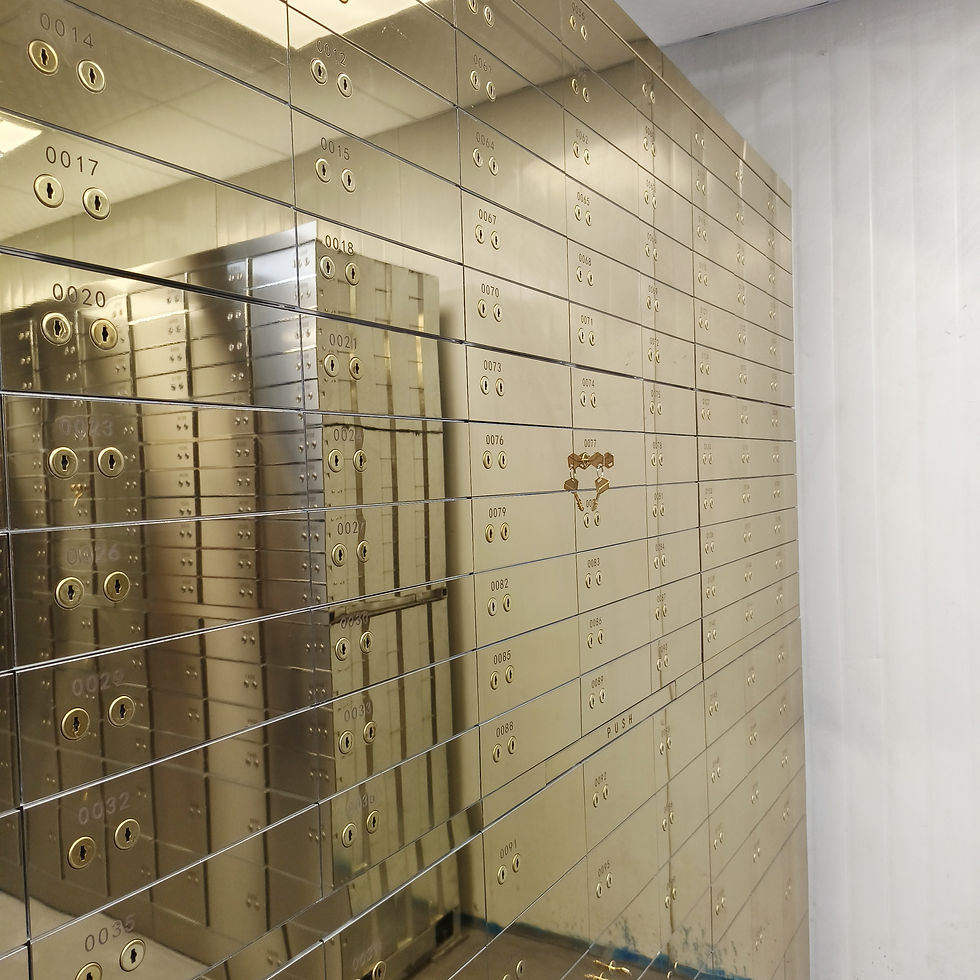 Thumbnail: mechanical safe deposit locker