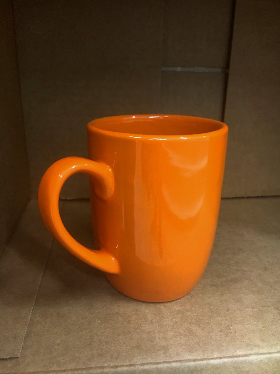 Ceramic Orange Basic Mug