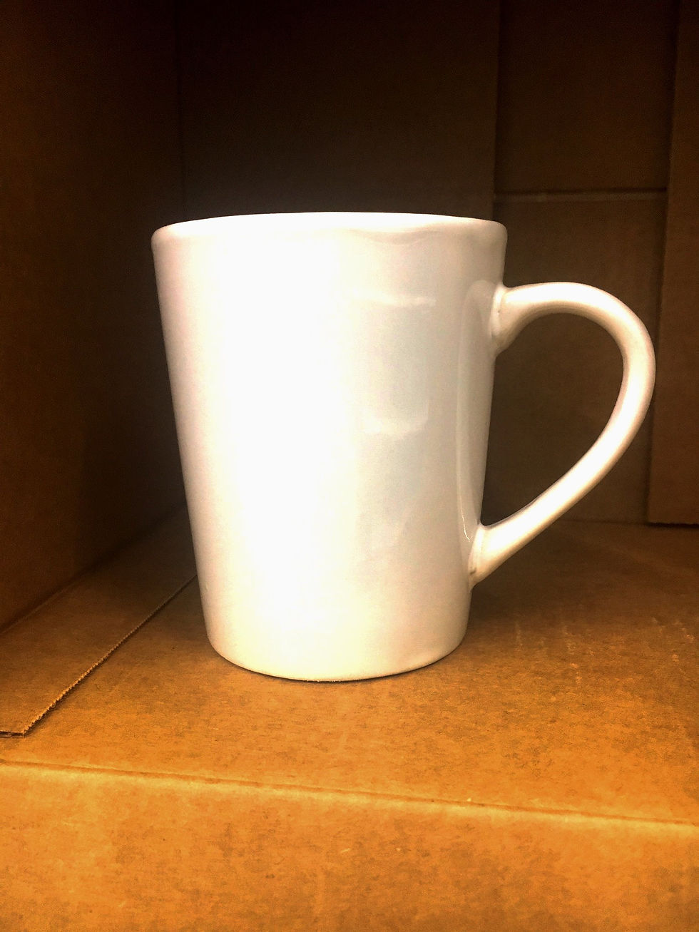 Ceramic Basic White Mug