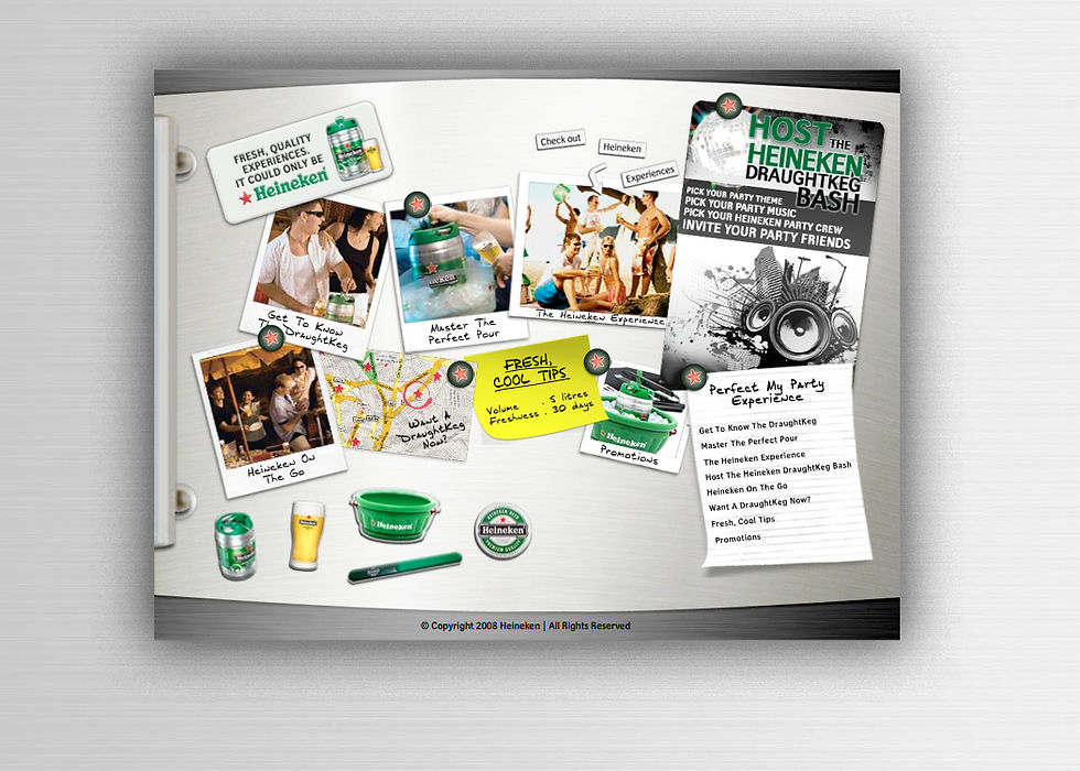 Heine DK Bash Website