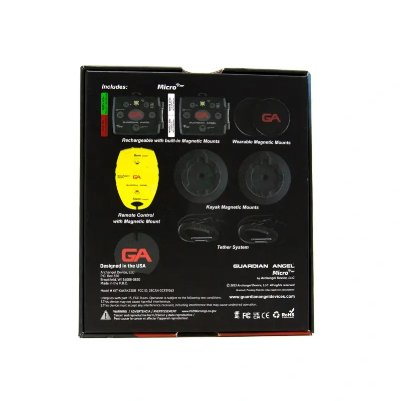 Thumbnail: Wireless remote control for Guardian Angel kayak light kit