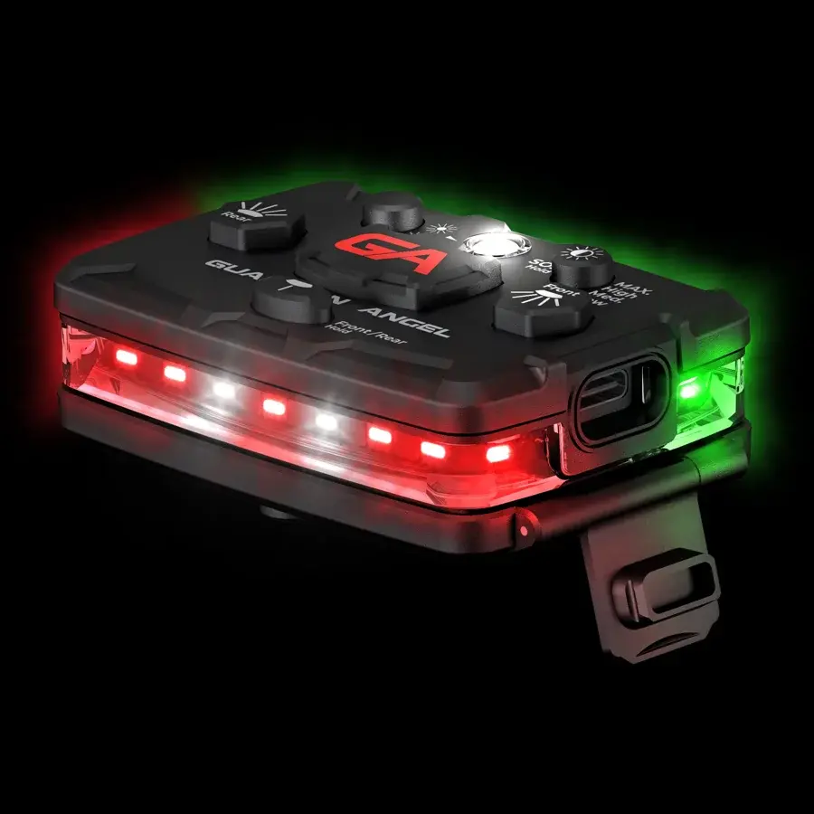 Thumbnail: red / green multi-functional elite series attached to gear
