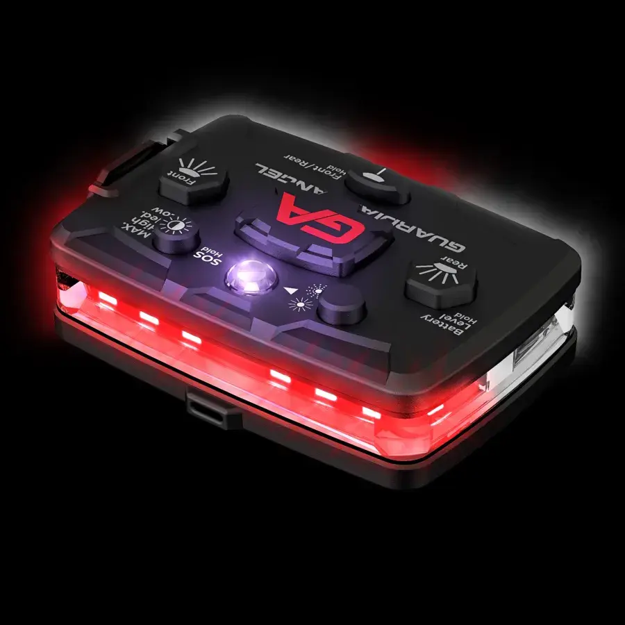 Thumbnail: white / red infrared hybrid elite series attached to gear