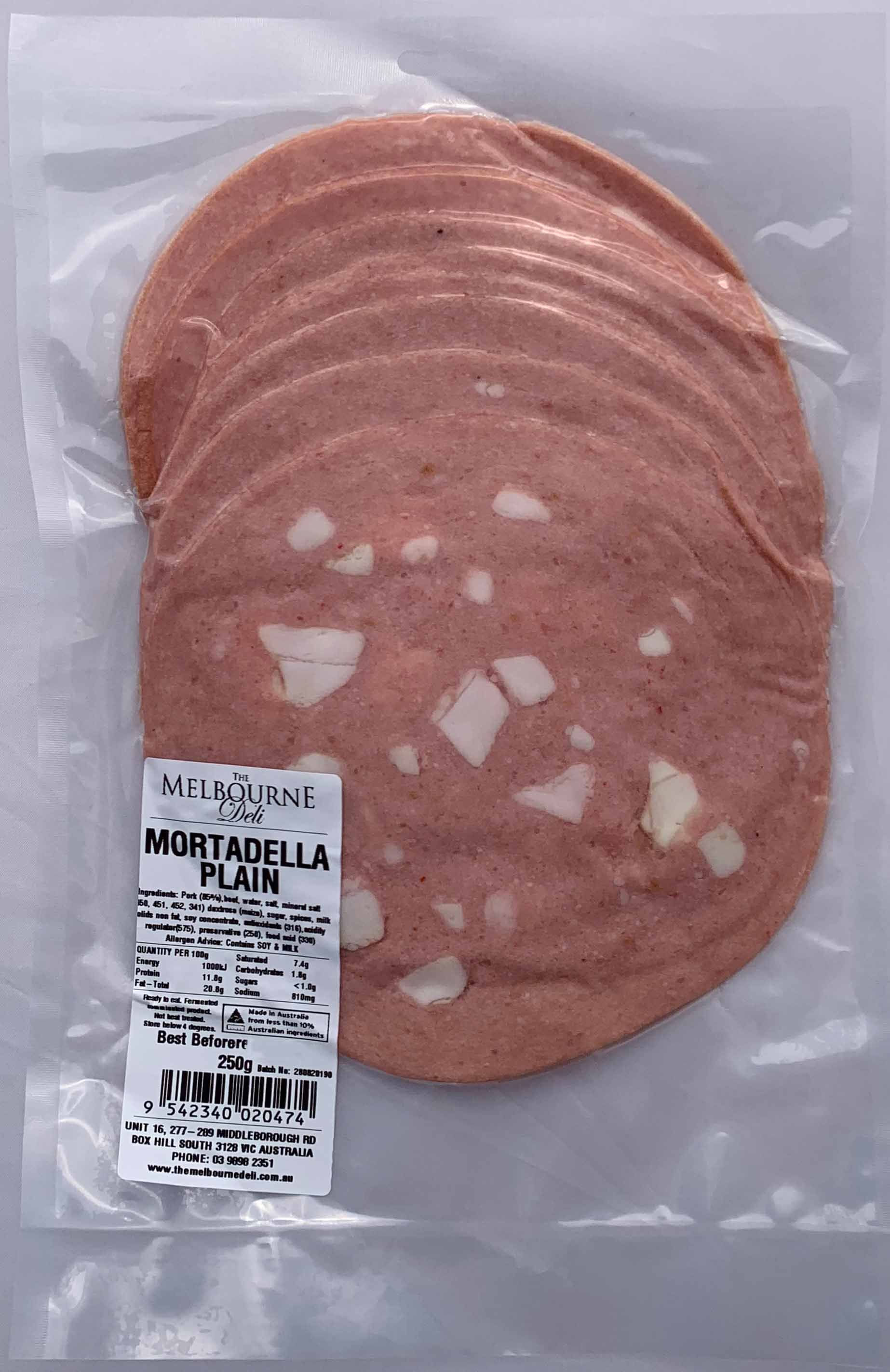 Mortadella Plain 180g
