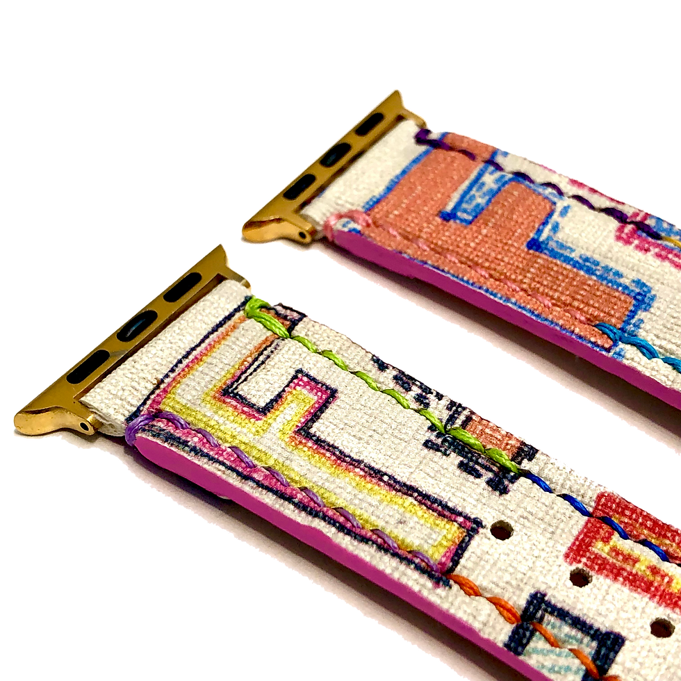 Thumbnail: Made-to-Order Multicolor F Watch Straps