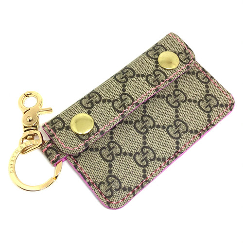 MadetoOrder Upcycled GG Snap Card Holder smithandleehandmade