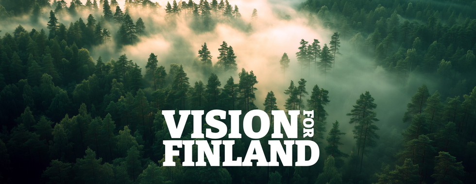 Vision for Finland by Miikka Leinonen - Cover