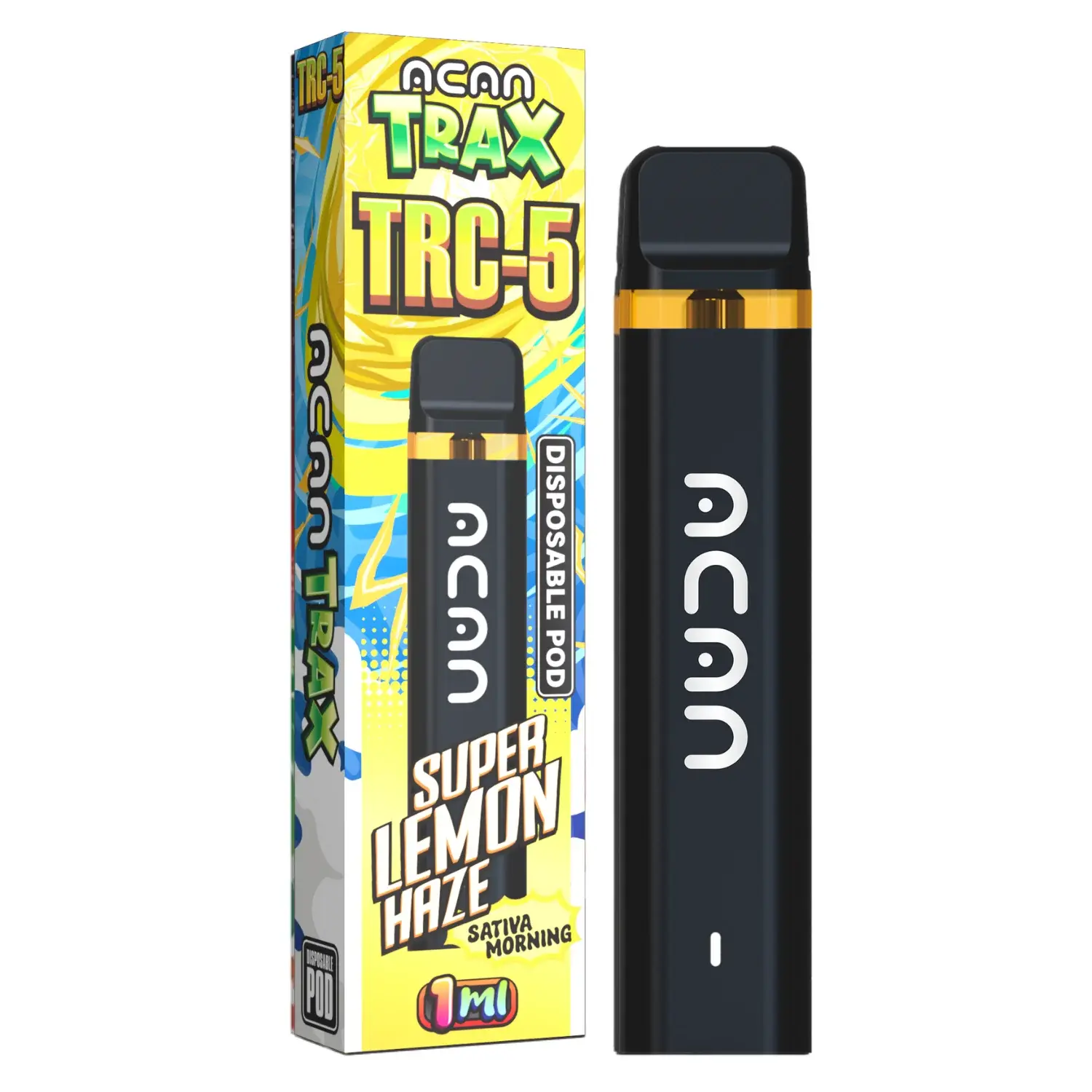 ACAN Trax TRC-5 Lemon Haze 1mL Disposable Vape