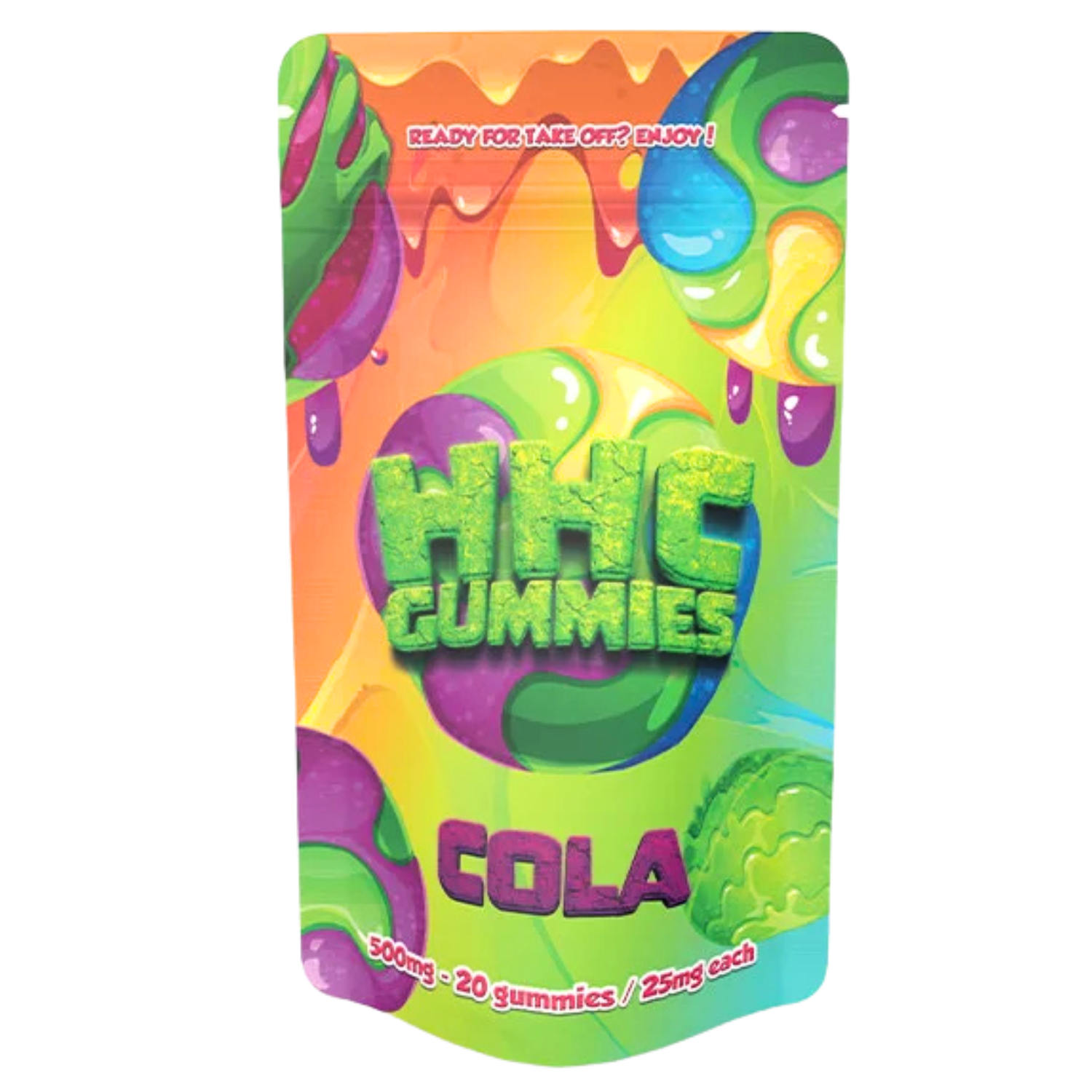 HHC 25mg Cola Gummies - 500mg (20 pcs)