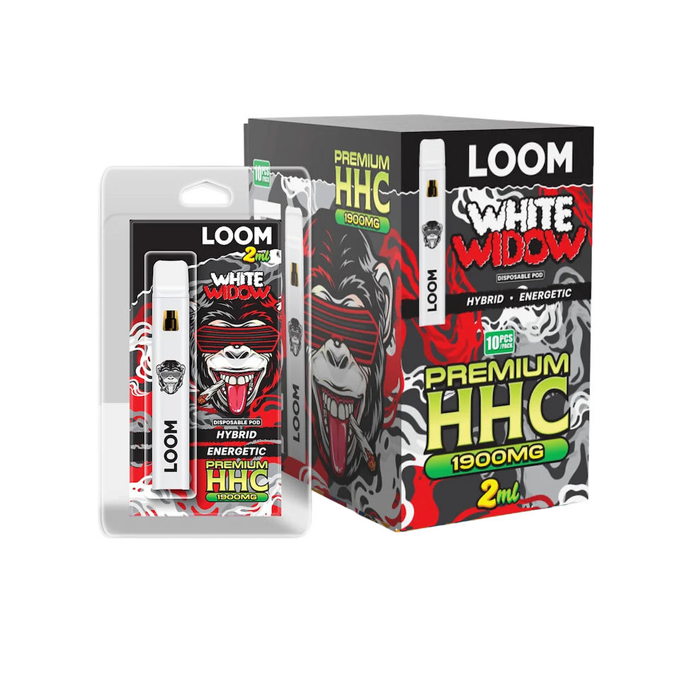 LOOM HHC White Widow 1900mg 2mL Disposable Vape