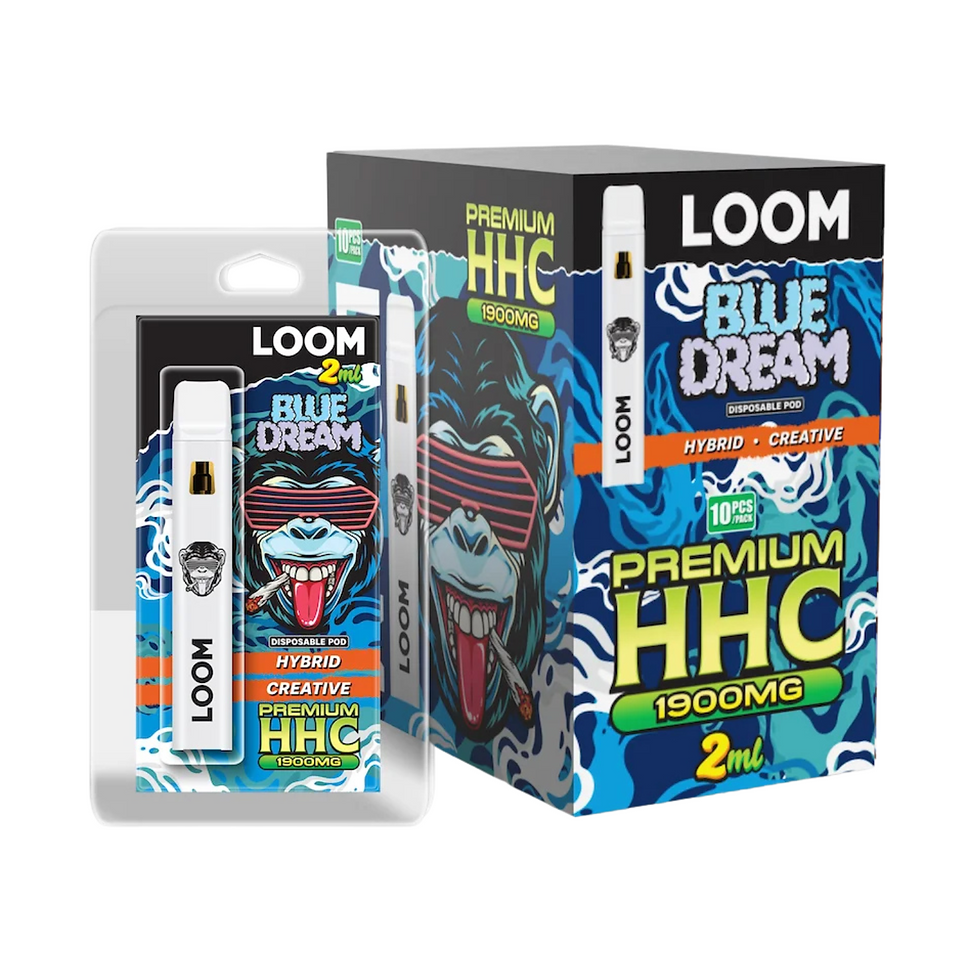 LOOM HHC Blue Dream 1900mg 2mL Disposable Vape