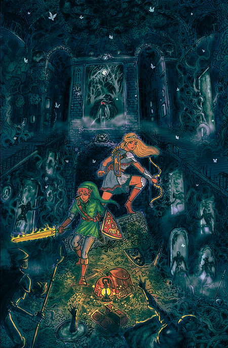 Link and Zelda forest temple concept.jpg