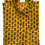 Thumbnail: Mustard Rose Printed Muslin Cotton Shirt (half sleeve)