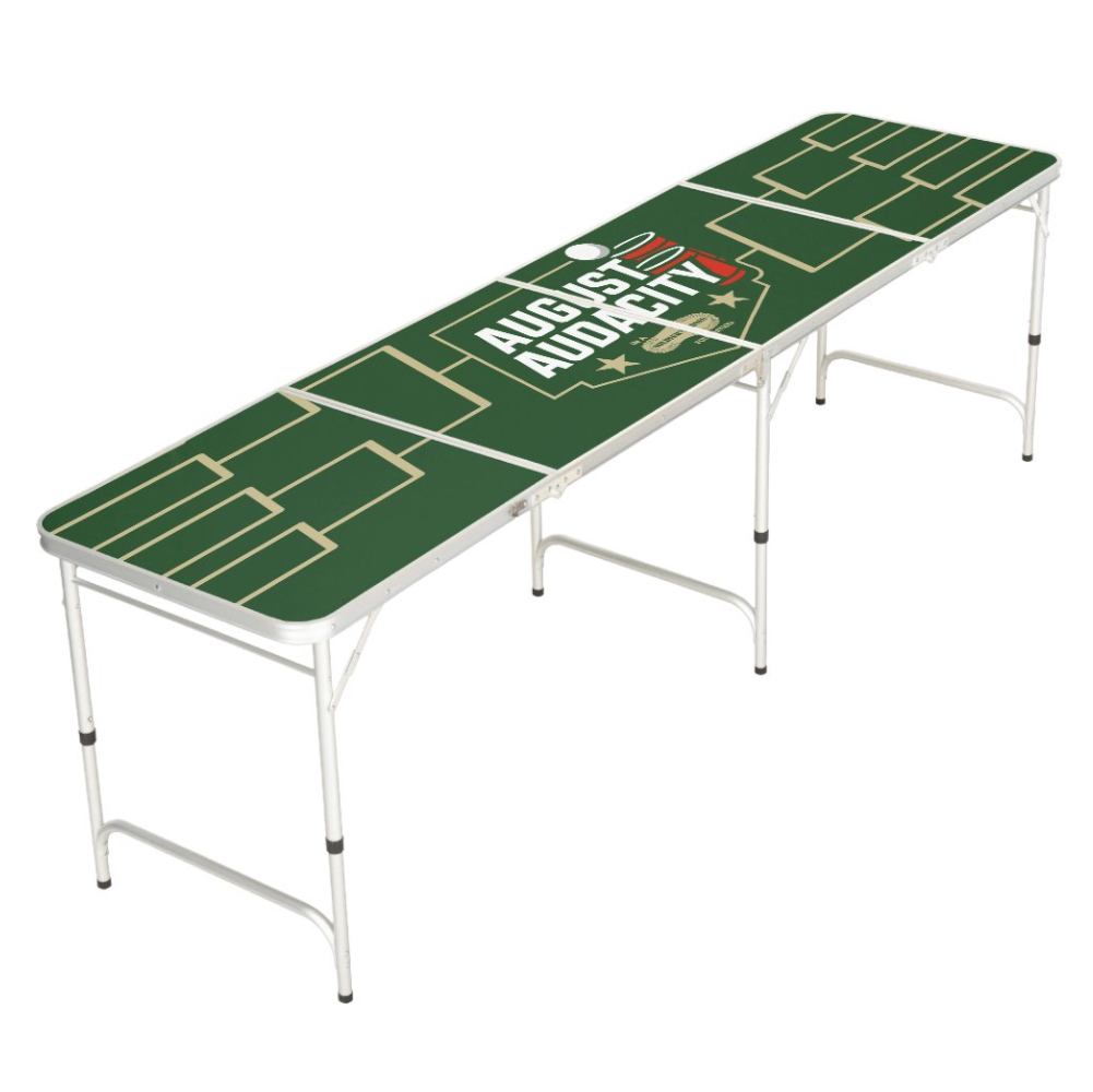 August Audacity Beer Pong Table