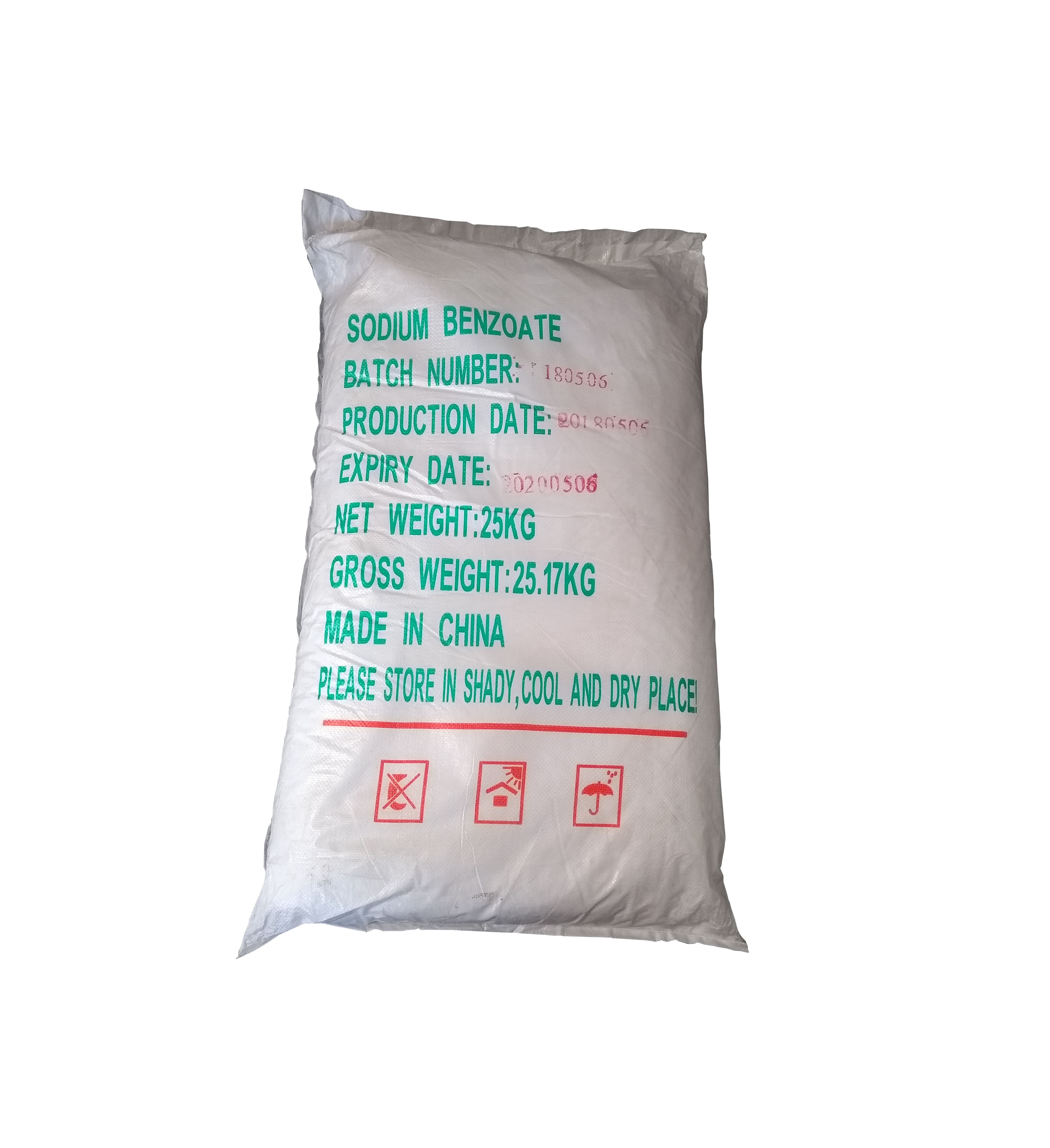 Benzoato de sodio Saco 25 Kg