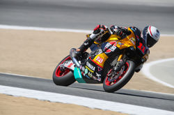 2019 Laguna Seca - Mathew & Bike