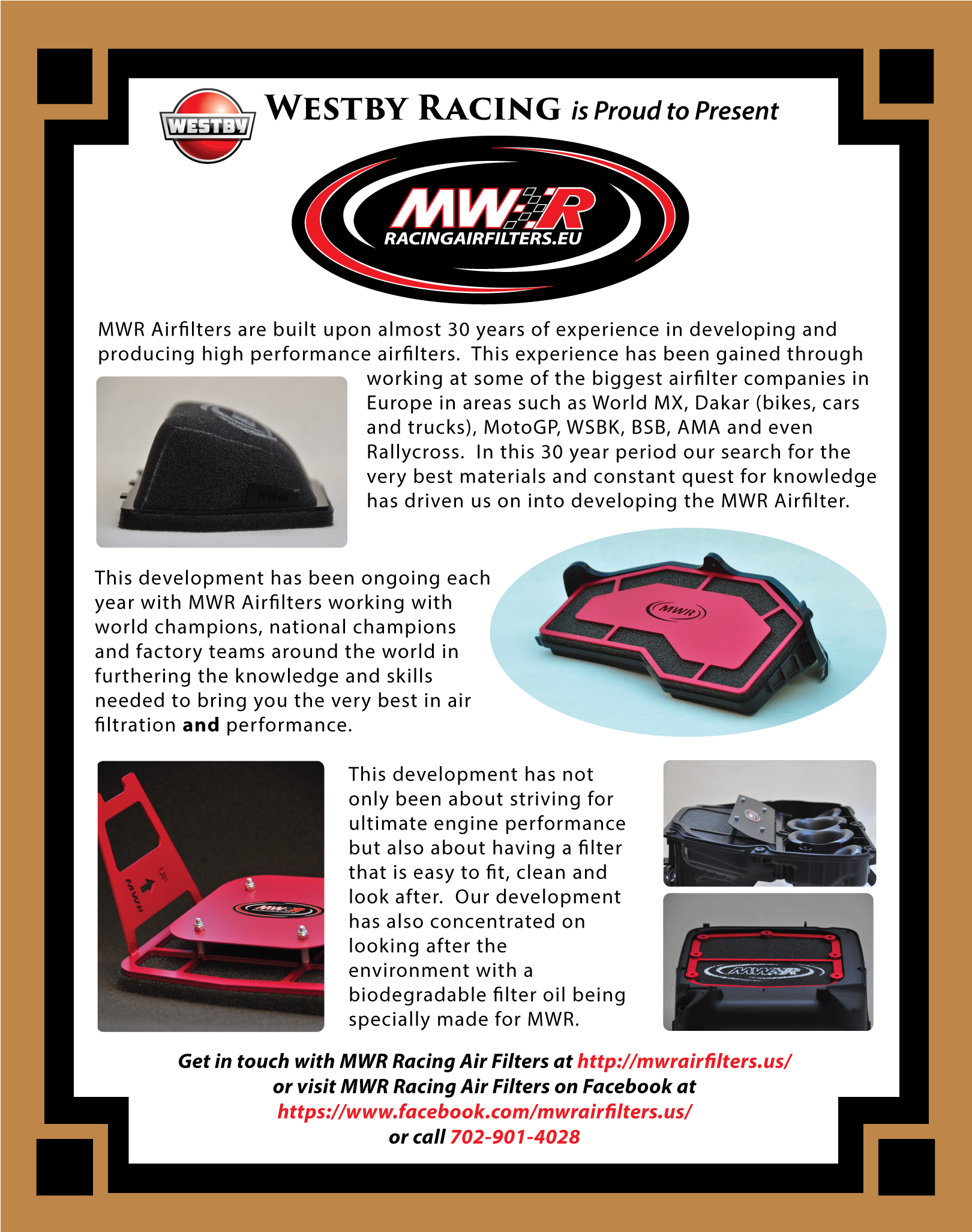 MWR Racing Air Filters