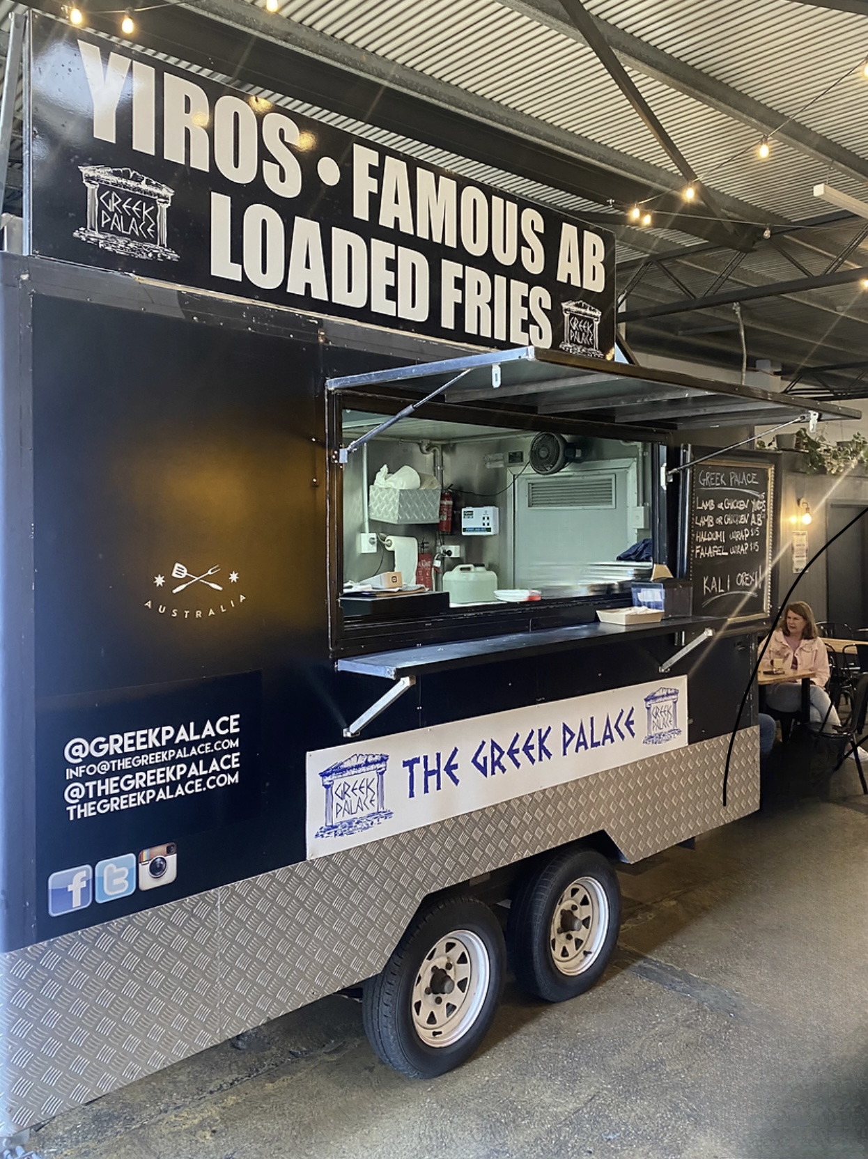 The Greek Palace food truck