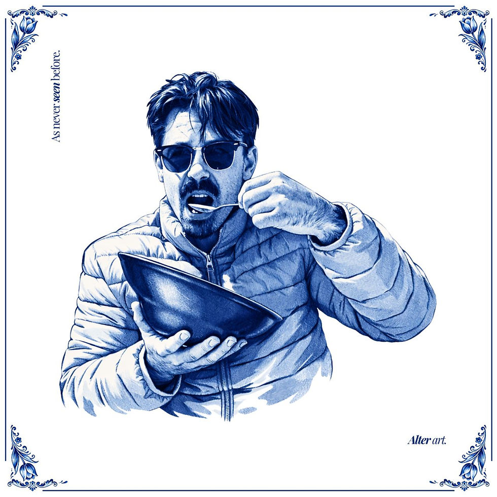 Thumbnail: My Story in Blue™ – Ceramic Portrait Tile