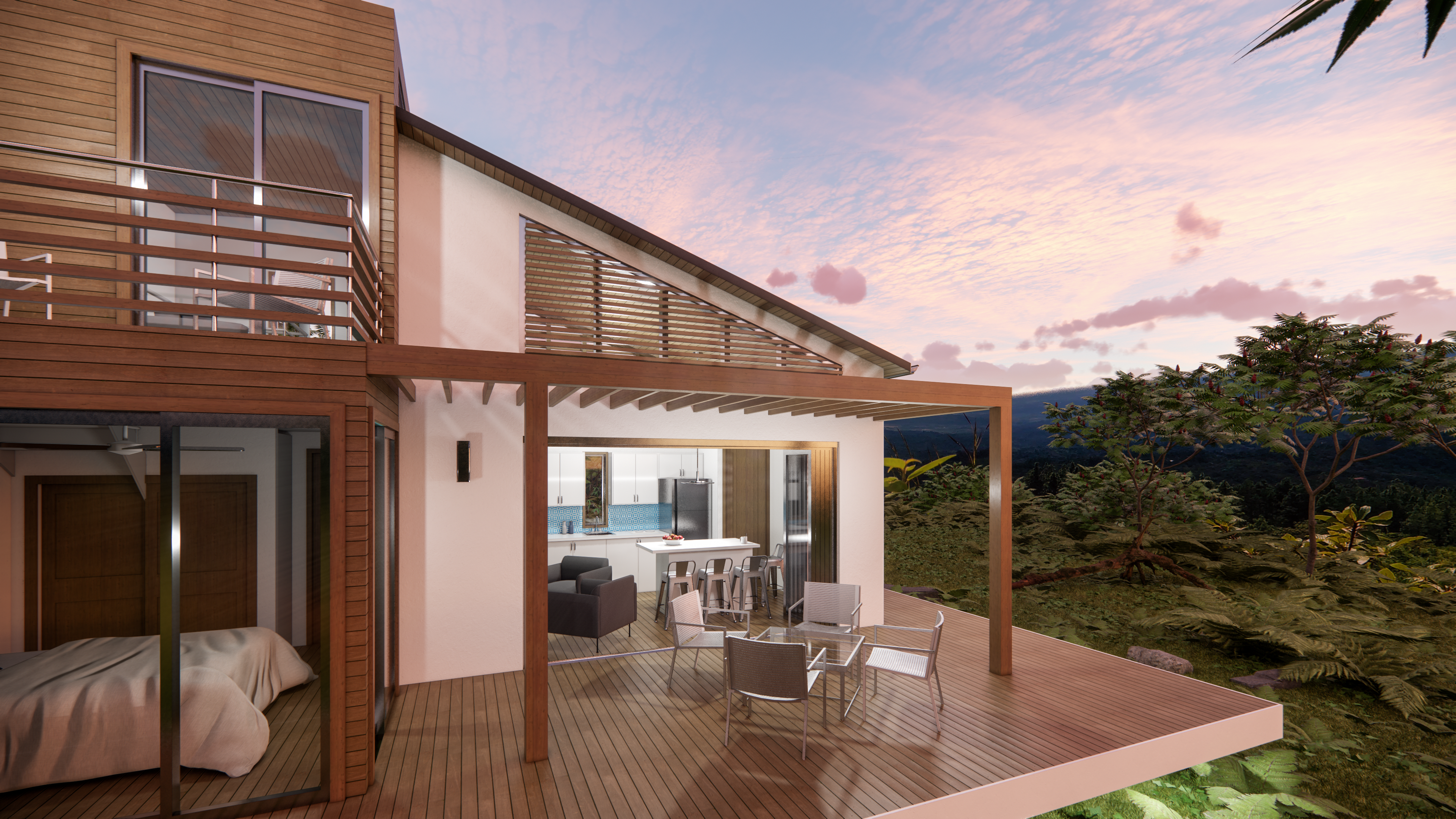 Rendering :: Exterior Perspective TES A