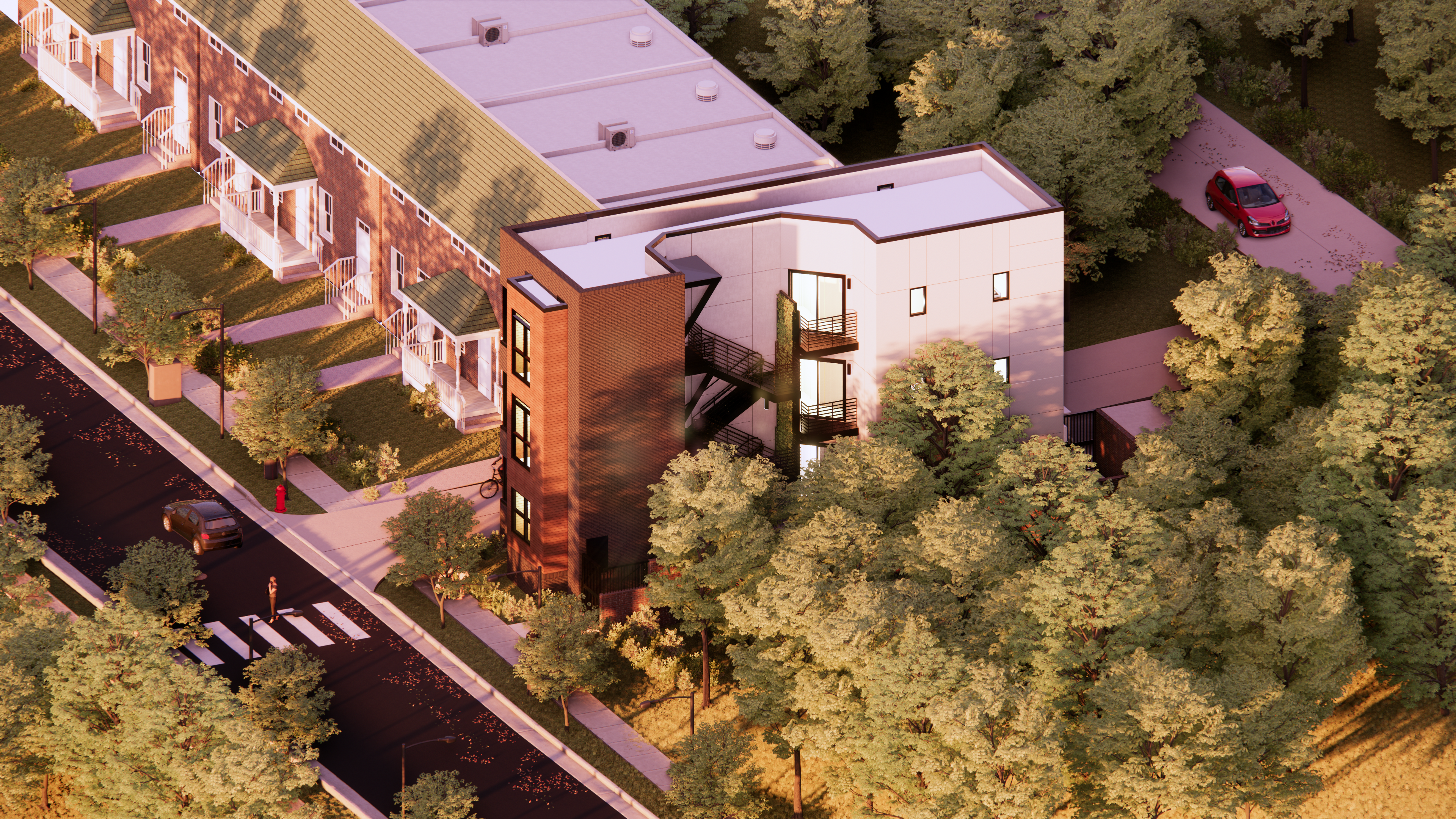 Rendering :: Birds Eye Perspective
