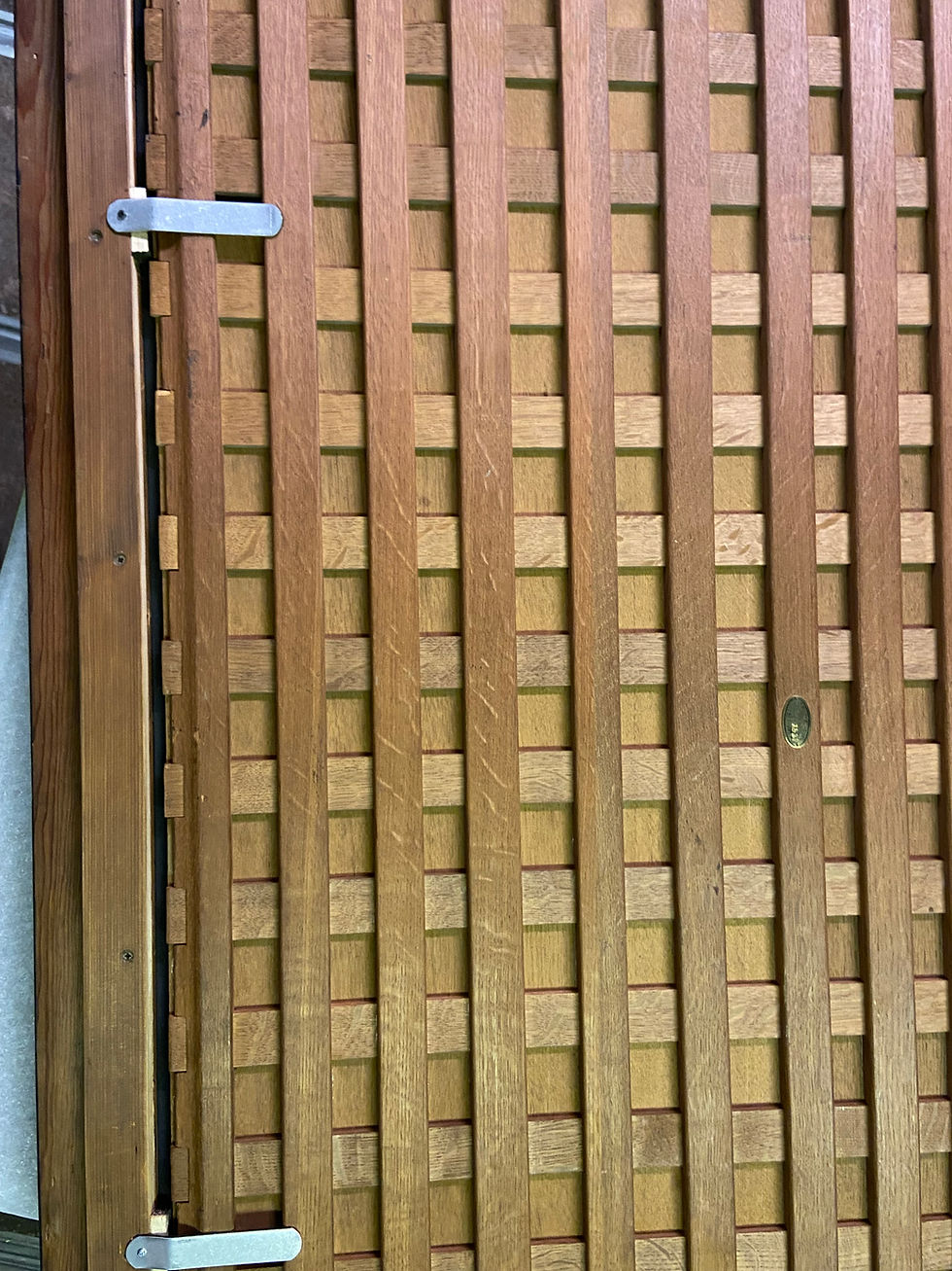 Introduction to cradle system on panel paintings.