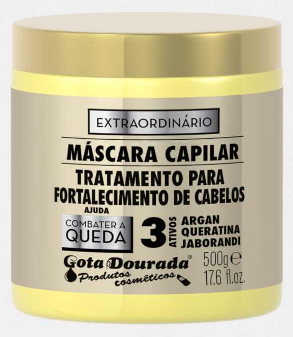 MÁSCARA EXTRAORDINÁRIO 3 ATIVOS 500G