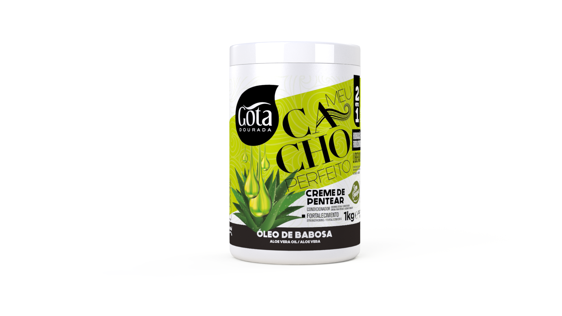 CR. PENTEAR MEU CACHO PERFEITO ÓLEO BABOSA 1KG