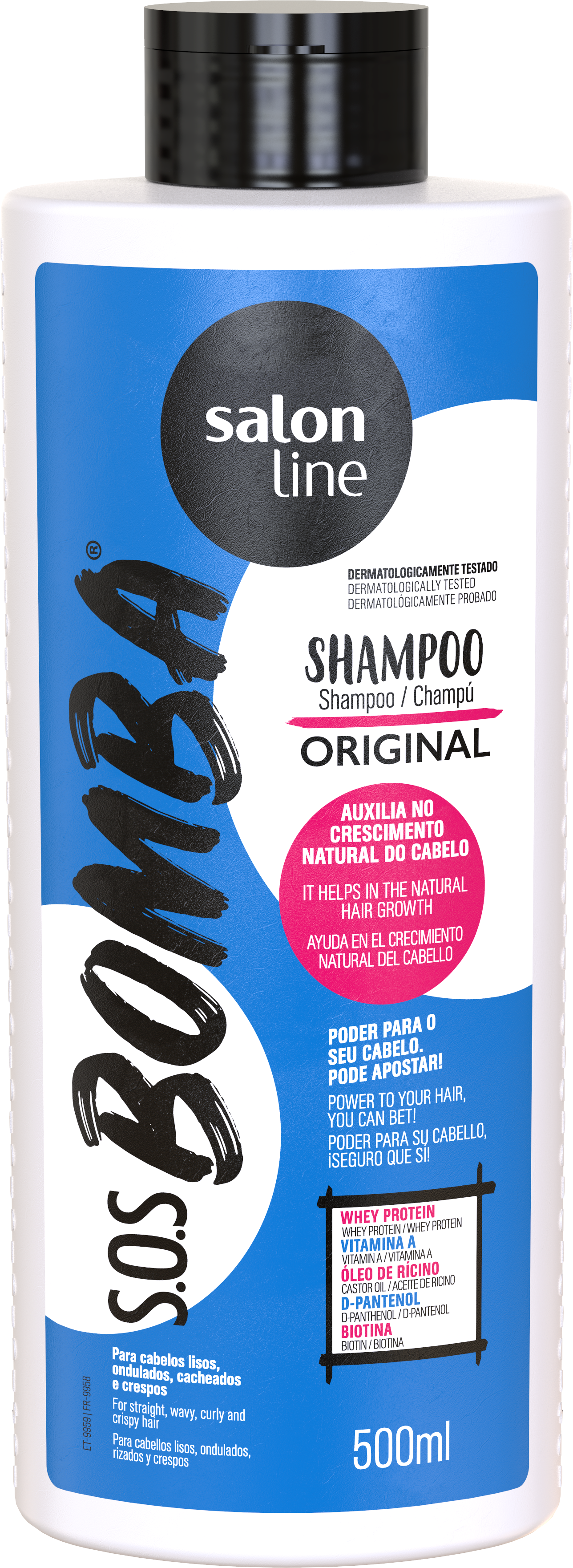 SOS BOMBA SHAMPOO ORIGINAL 500ML