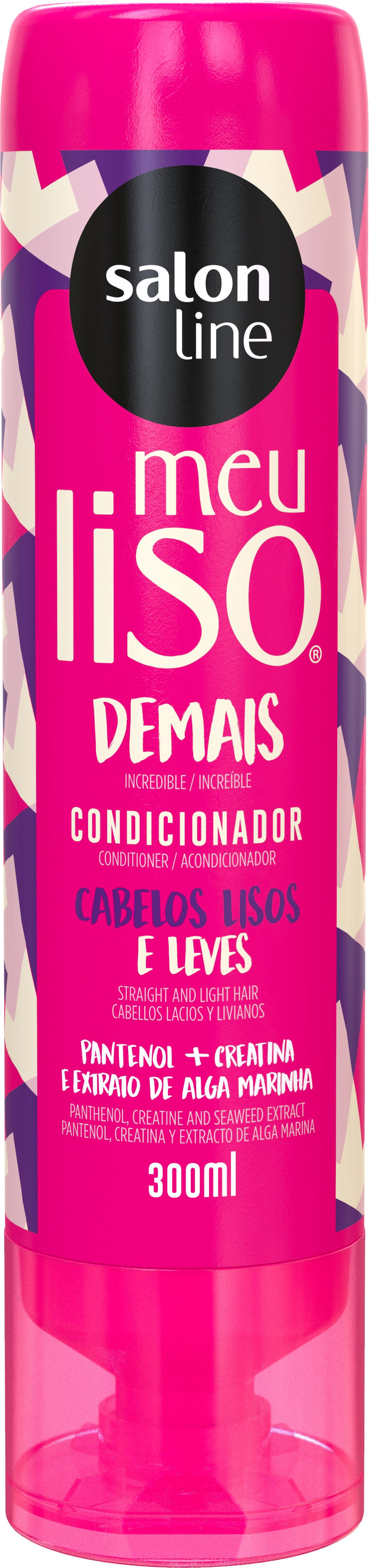MEU LISO CONDICIONADOR DEMAIS 300ML