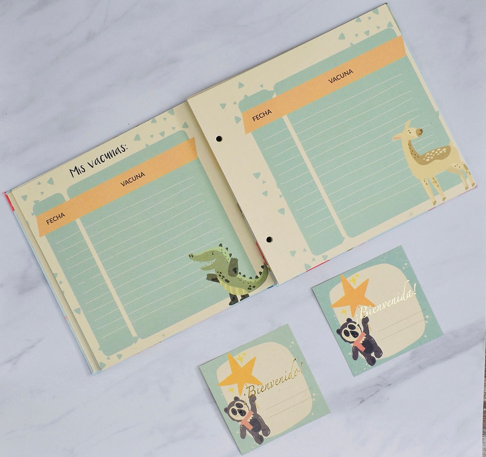 Miniatura: Soñaderno-Libro de recuerdos. Álbum del bebé.