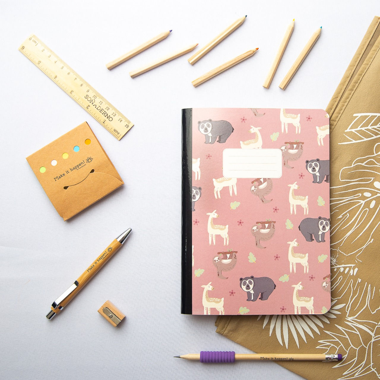 Soñaderno Bosque Andino. Tapa blanda, 80 hojas.