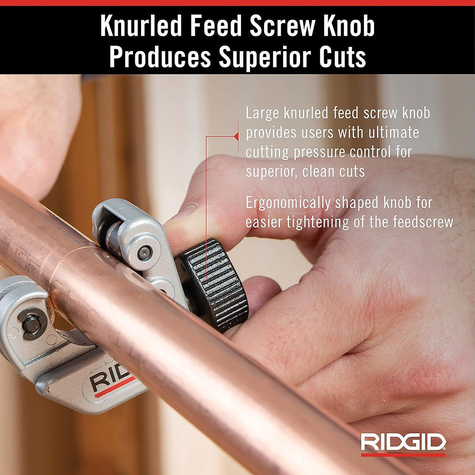 Thumbnail: RIDGID 40617 Model 101 Close Quarters Tubing Cutter with 1/4"-1-1/8"