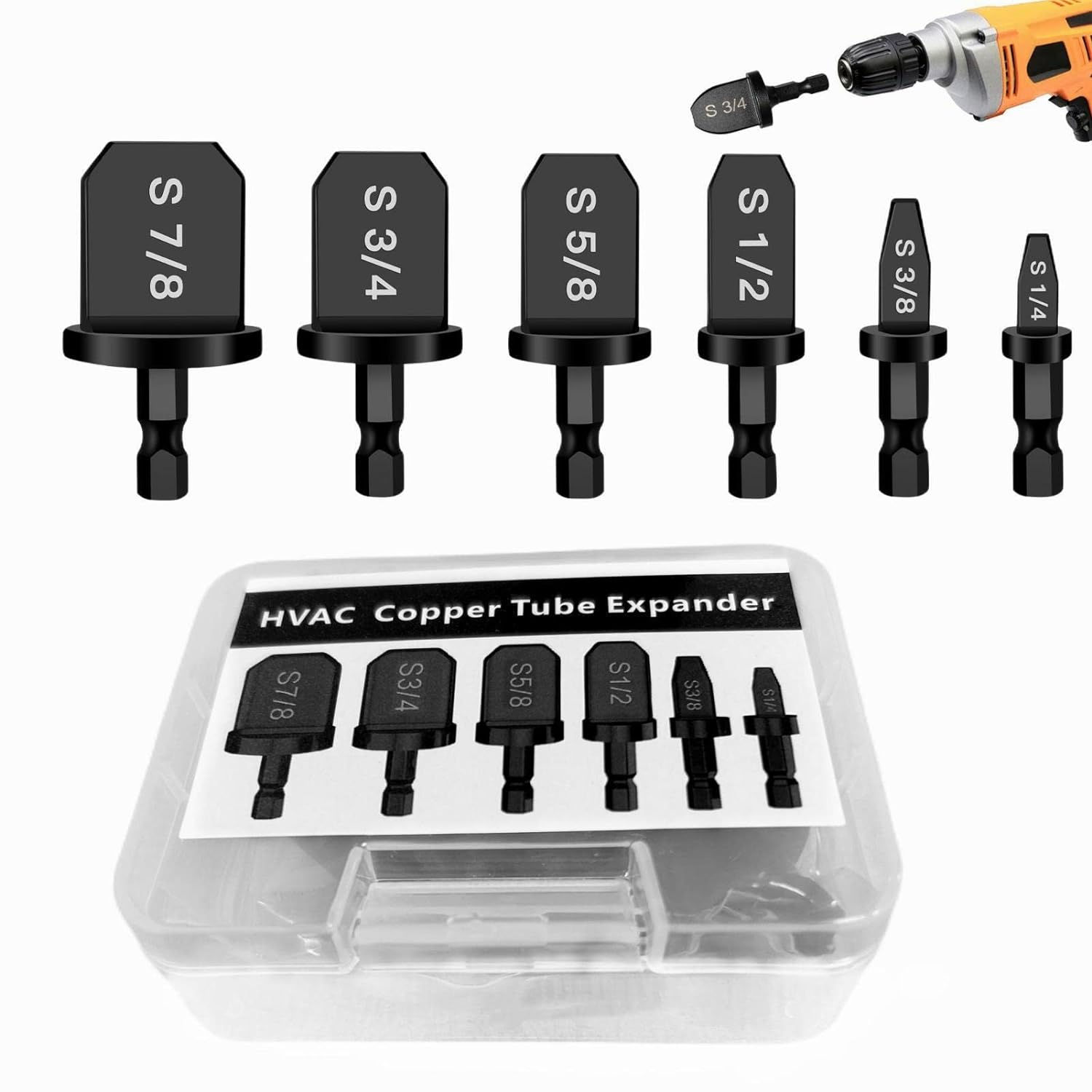 GQFOWE 6Pcs HVAC Repairing Set