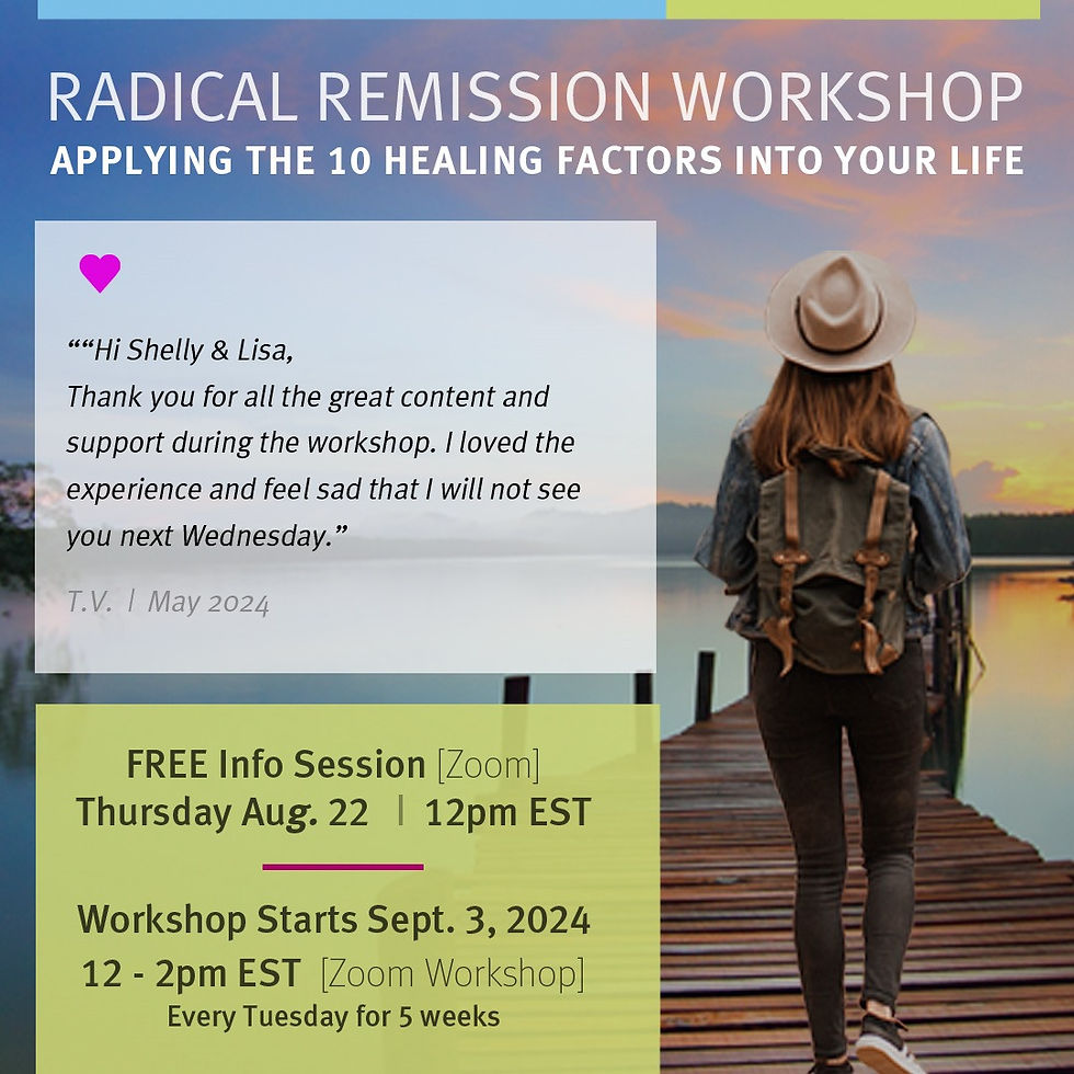 FREE Radical Remission Info Session