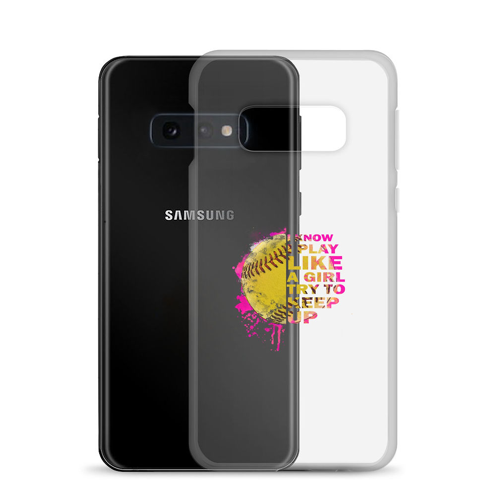 Thumbnail: "I know I play like a Girl...Try to keep up Samsung Case