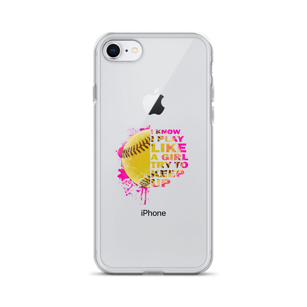 Thumbnail: I know I Play like a Girl.. Try to keep up iPhone Case