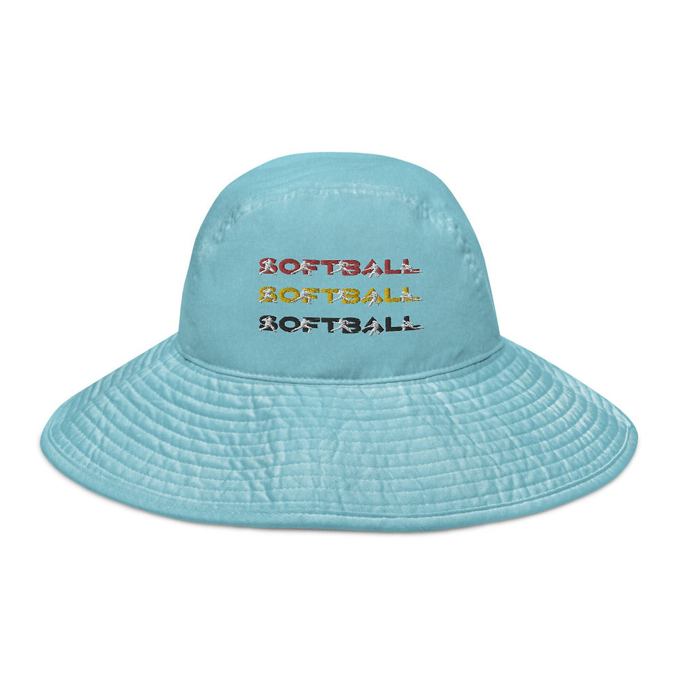 Thumbnail: Wide brim Softball, Softball, Softball bucket hat