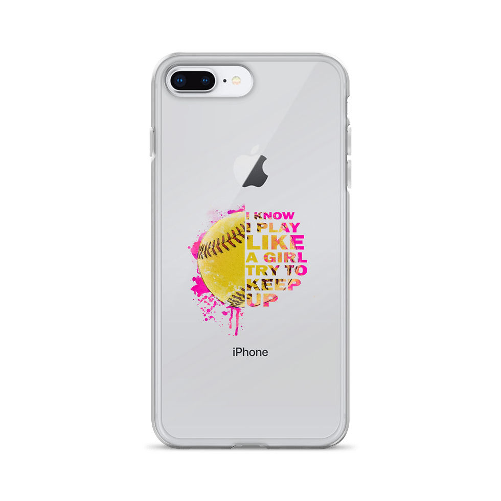 Thumbnail: I know I Play like a Girl.. Try to keep up iPhone Case
