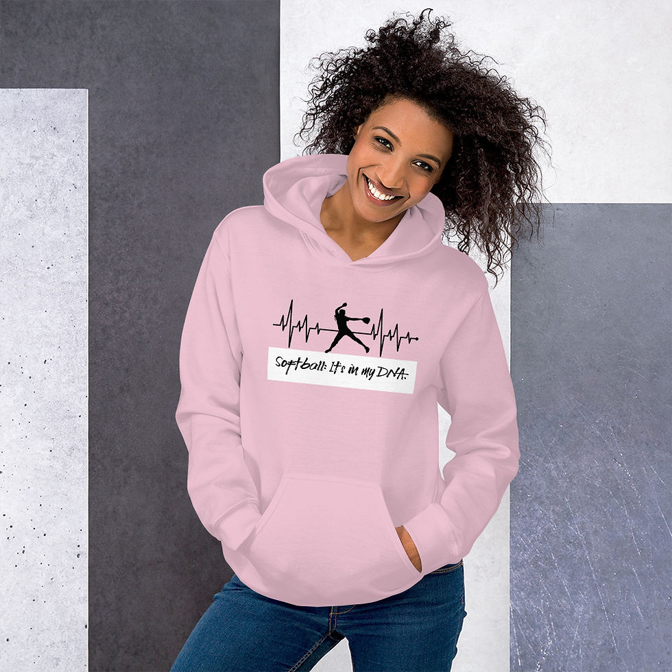 Thumbnail: Softball: Its in my DNA Hoodie