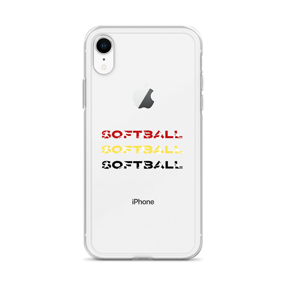Thumbnail: Softball, Softball, Softball iPhone Case