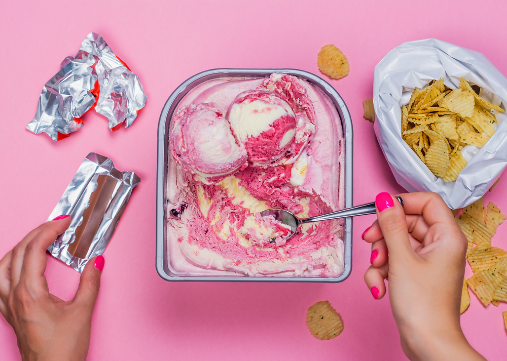 Stress eating to mindful eating