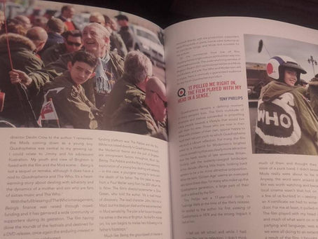Another sneak peek at Being pages in "The Making of Quadrophenia" book - by Simon Wells