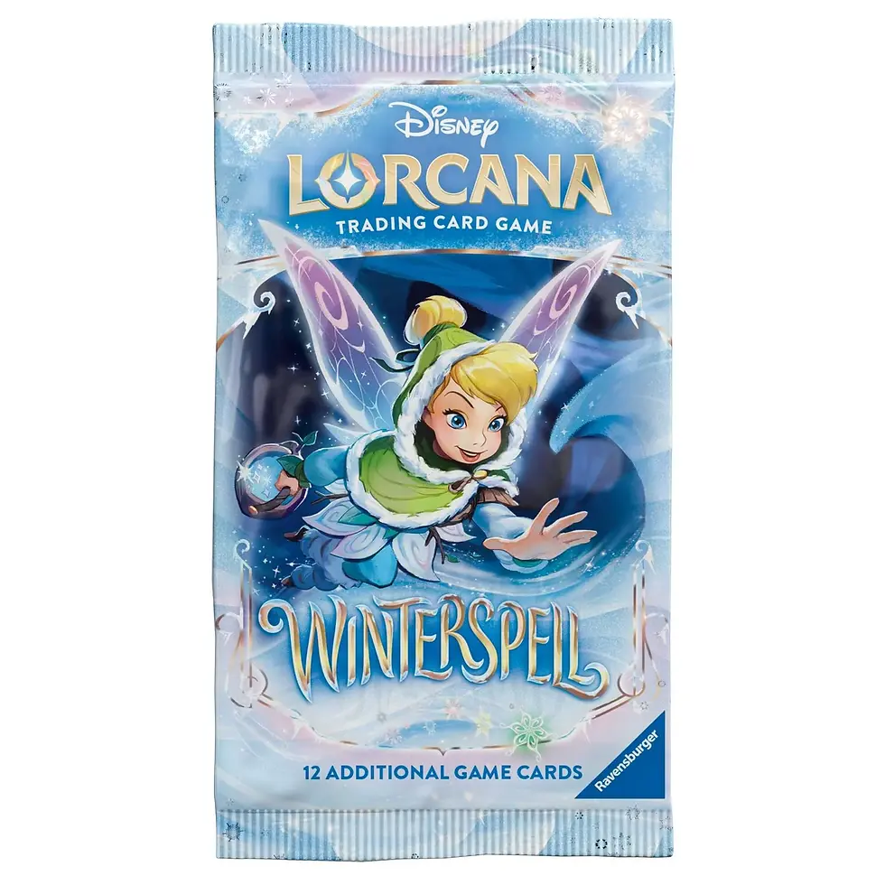 Thumbnail: Disney Lorcana TCG - Winterspell Booster Pack Display (24) - Set 11