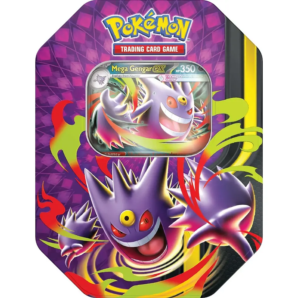 Thumbnail: Pokémon TCG: Mega Moonlit Tins - Art Set (2 x Tins)