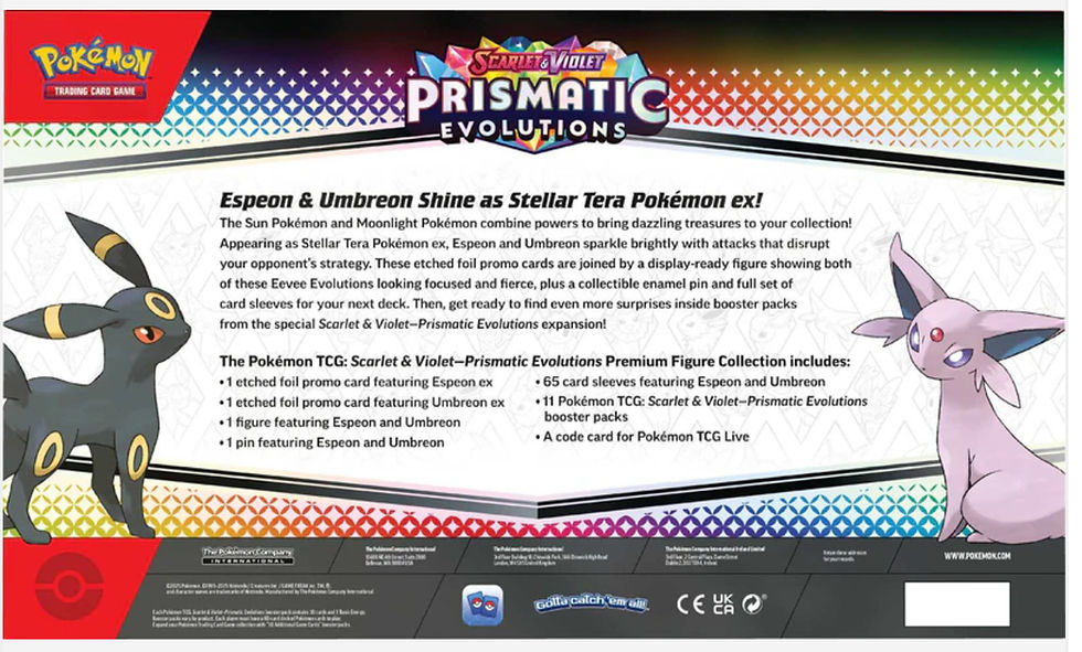 Thumbnail: One Per Customer - Prismatic Evolutions - Premium Figure Collection